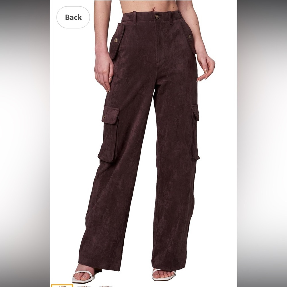 New FRANKLIN IN ZINFANDEL PANTs size 26 Blacknyc and Free People collab. - Picture 5 of 8